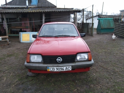 Opel Ascona 1.3 бензин 1986 року