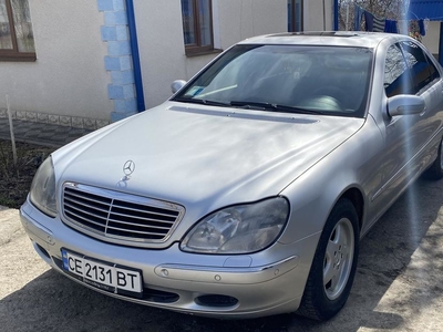 Продам Mercedes-Benz S 320 w220 в г. Кицмань, Черновицкая область 2000 года выпуска за 7 500$