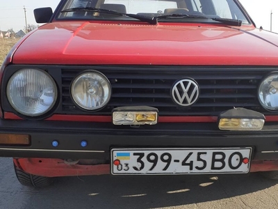 Продам Volkswagen Golf II в г. Владимирец, Ровенская область 1987 года выпуска за 2 200$