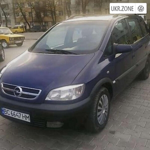 Opel Zafira I (A) Рестайлинг 2004