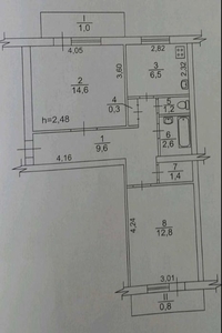 Продам 2к квартиру в городе Желтые Воды, ул. Богуна!