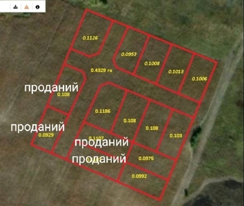 Продажа земельного участка в Богдановке (Яготинский)