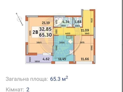 квартира Киев-65 м2