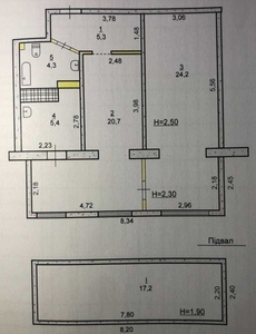 ПРОДАМ квартиру 77м2 с. Новополье (автономное отопление).