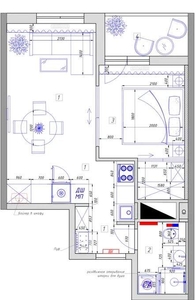 квартира Малиновский-42 м2