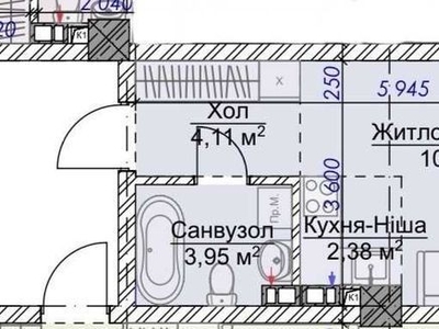 Продам 1-кімнатну смарт квартиру по ціні забудовника у ЖКVilnyi