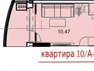 квартира Приморский-26 м2