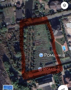 Продажа земельного участка в Романкове